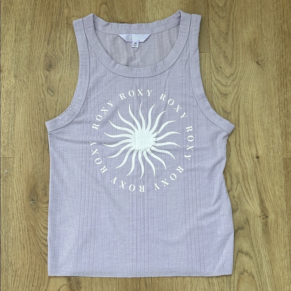 Roxy Tank Top Purple Size Medium EUC